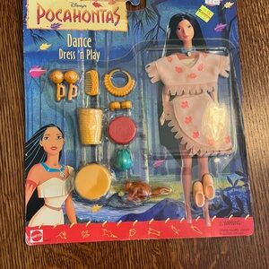 Vintage Disney Pocahontas Dance Dress ‘n Play Doll Clothing